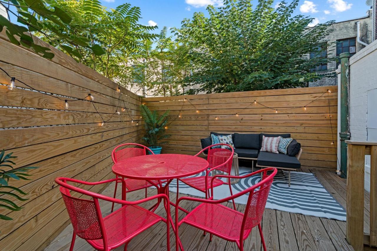Passyunk Square Spacious 1 Bedroom Oasis- Huge Deck Filadelfia Exterior foto